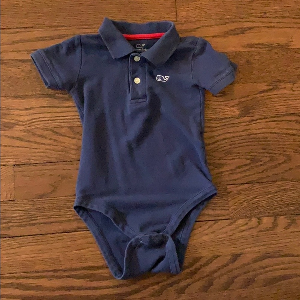 Infant polo onsie